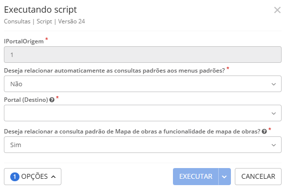 executando